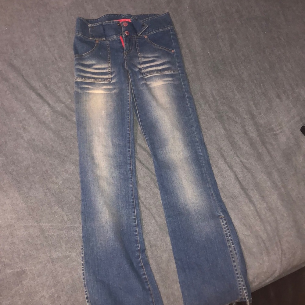 HotKiss Flare Denim w/ split leg vintage